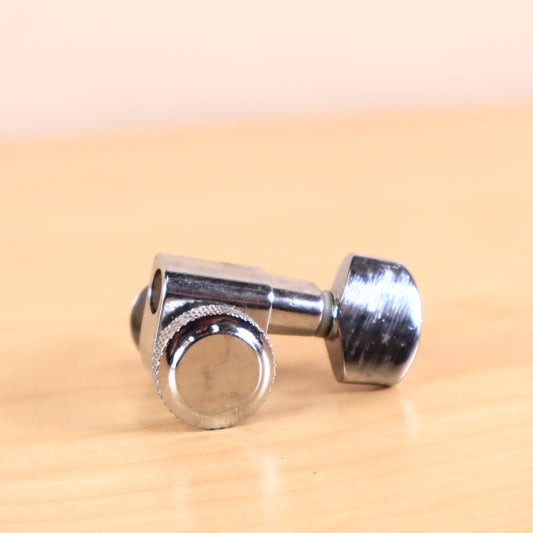 (1) Schaller Fender M6 Locking Pin Chrome Machine Head