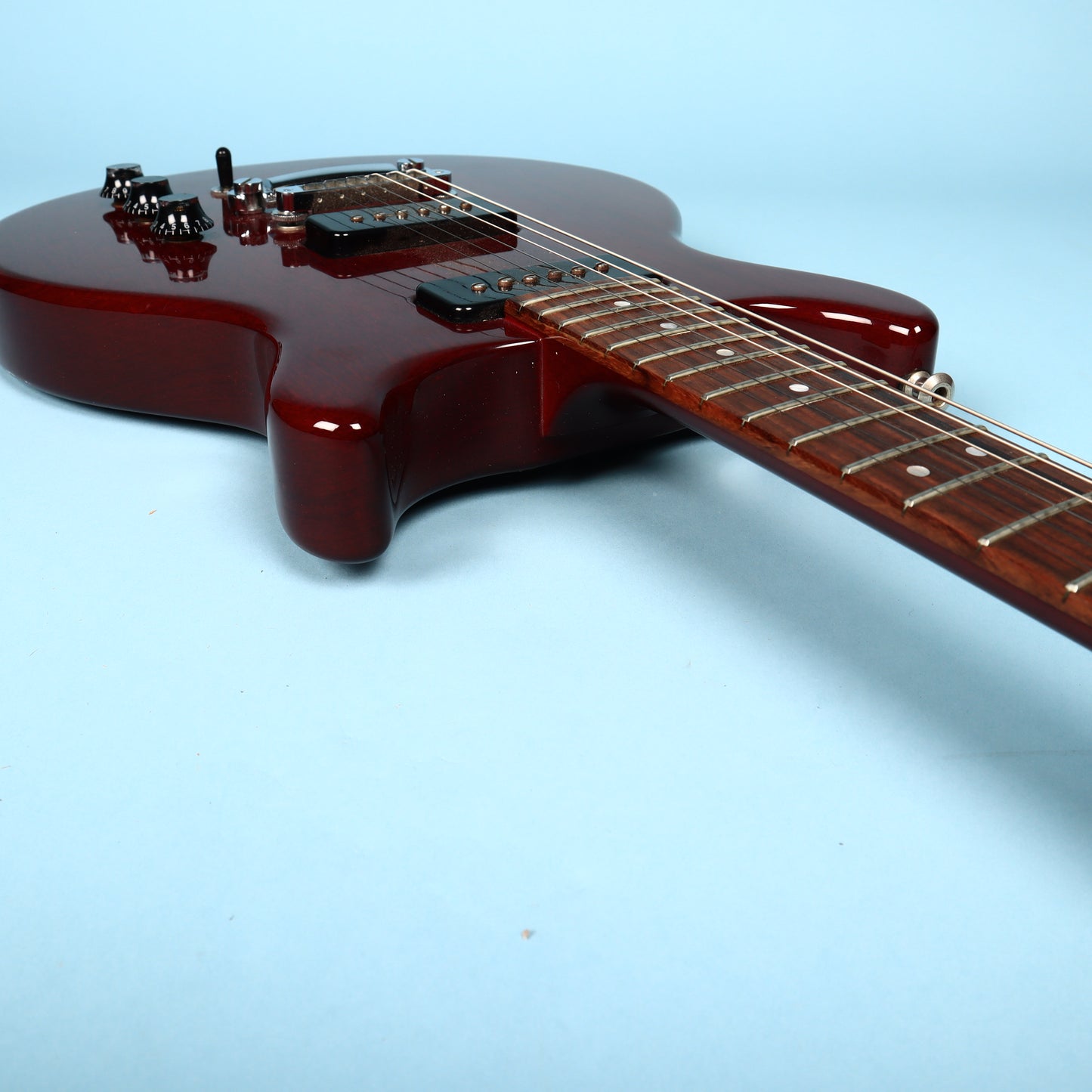 1992 Hamer Special P90 USA Cherry Electric Guitar