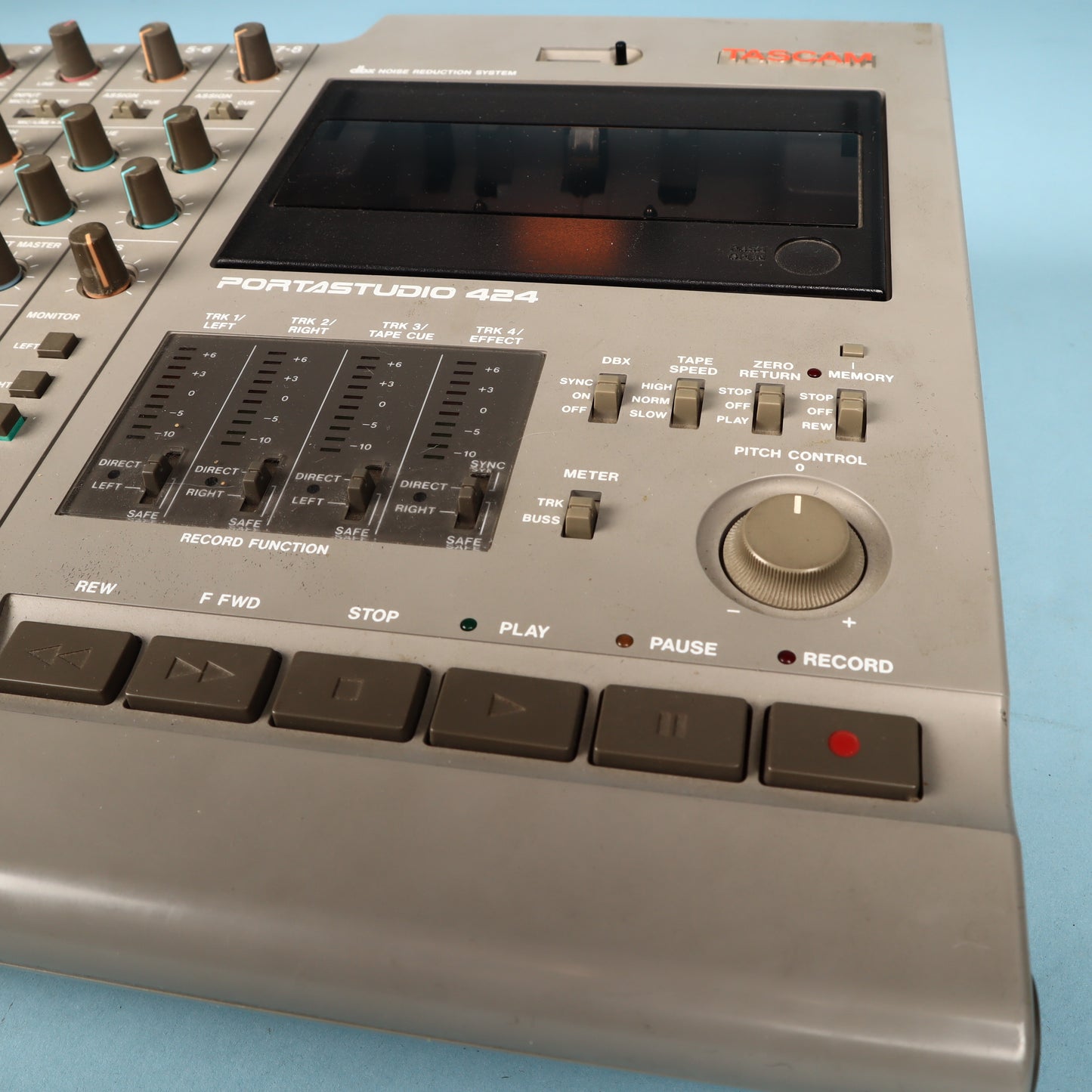 Tascam Portastudio 424 4-Track Cassette Multi-Track Recorder