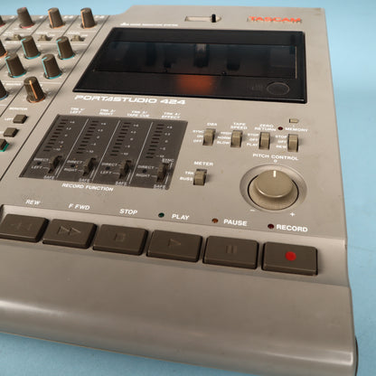Tascam Portastudio 424 4-Track Cassette Multi-Track Recorder