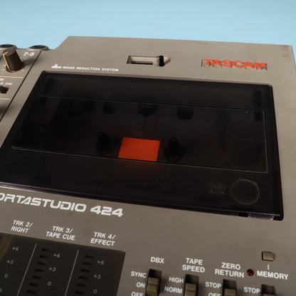 Tascam Portastudio 424 4-Track Cassette Multi-Track Recorder