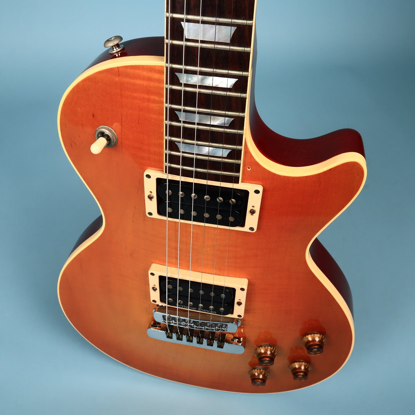 1994 Heritage Orange Burst LP Style Guitar H-150