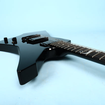 LTD by ESP SnakeByte Black Gloss James Hetfield Electric Guitar