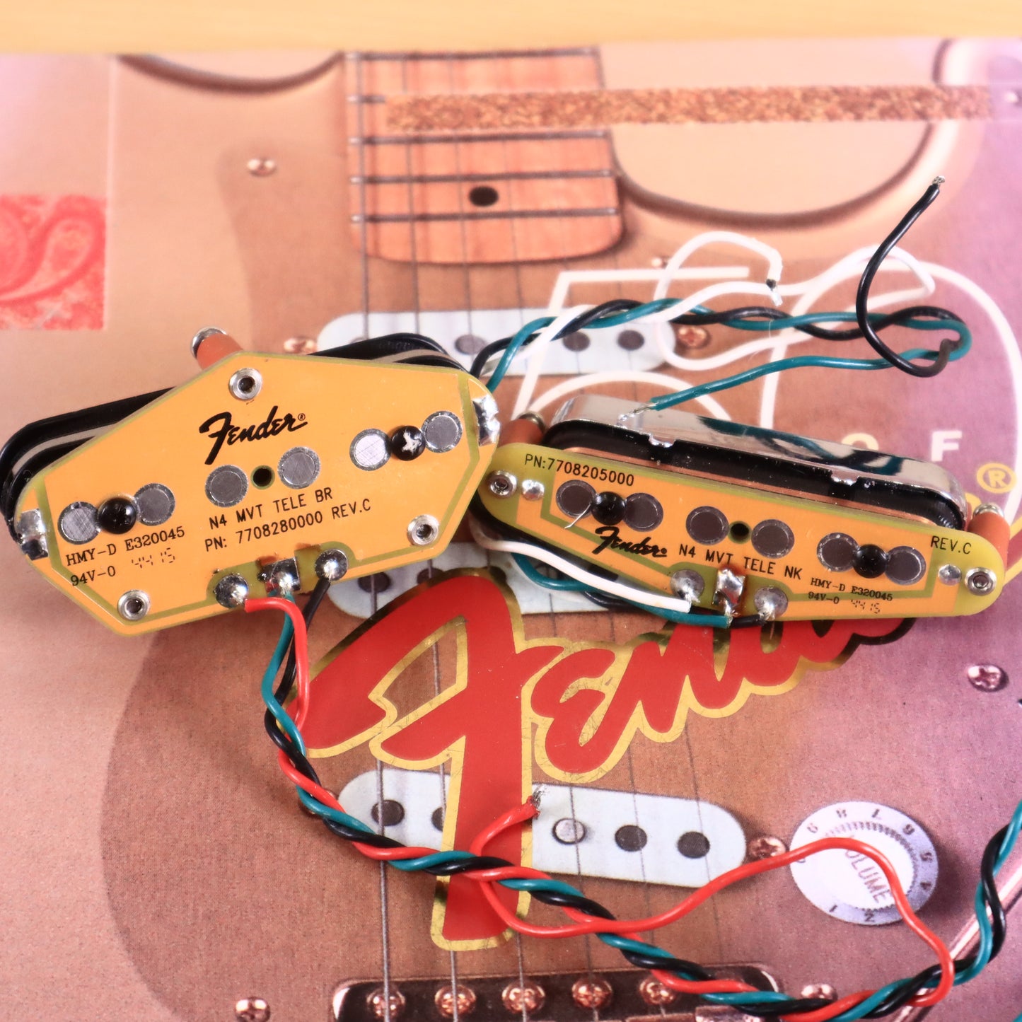Fender Gen 4 Noiseless Telecaster Pickup Set 0992261000