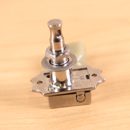 (1) Gibson Deluxe Guitar Tuner Bass Side Chrome