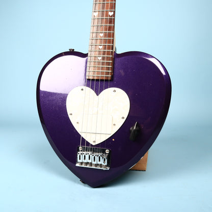 Genuine Daisy Rock Heartbreaker Purple Heart Electric Guitar