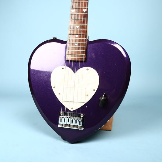 Genuine Daisy Rock Heartbreaker Purple Heart Electric Guitar