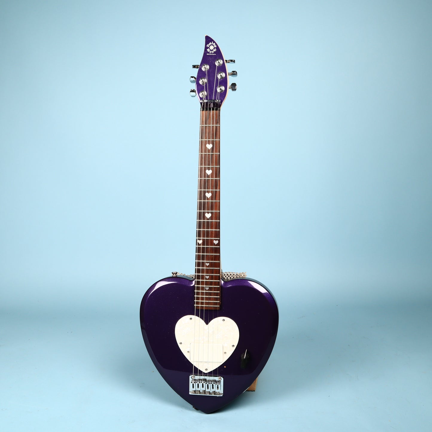 Genuine Daisy Rock Heartbreaker Purple Heart Electric Guitar