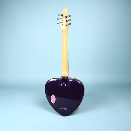 Genuine Daisy Rock Heartbreaker Purple Heart Electric Guitar