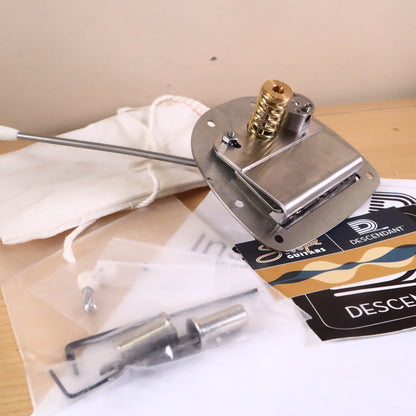 Swope Guitars Descendant Vibrato Left Handed Brushed Aluminum