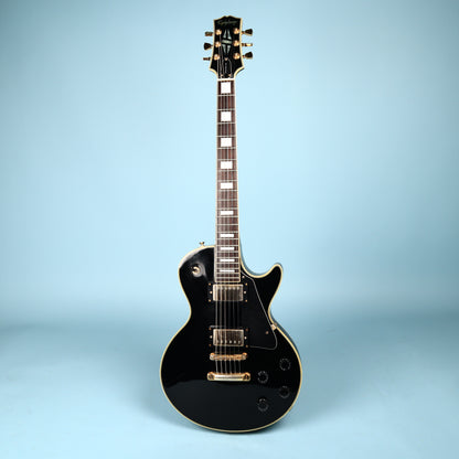 1989 Epiphone Les Paul Custom LPC-80 Open Book Ebony 1st Year