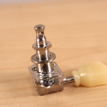 (1) Kluson Deluxe Guitar Tuner Tone Bass Chrome