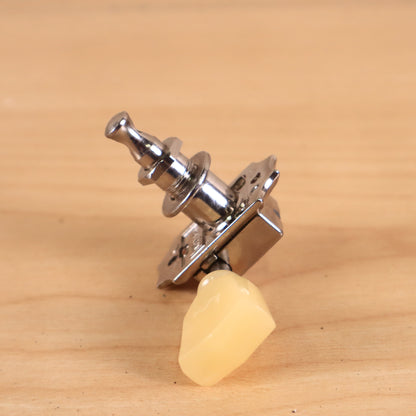 (1) Kluson Deluxe Guitar Tuner Tone Bass Chrome