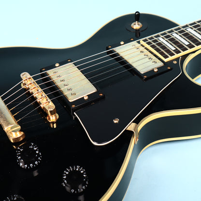 1989 Epiphone Les Paul Custom LPC-80 Open Book Ebony 1st Year