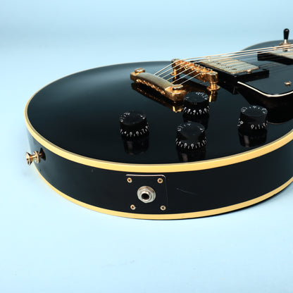 1989 Epiphone Les Paul Custom LPC-80 Open Book Ebony 1st Year