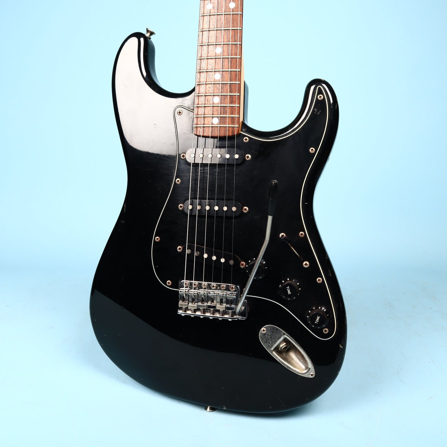 Squier by Fender '72 Reissue Stratocaster MIJ, Fujigen '83-'84 Black