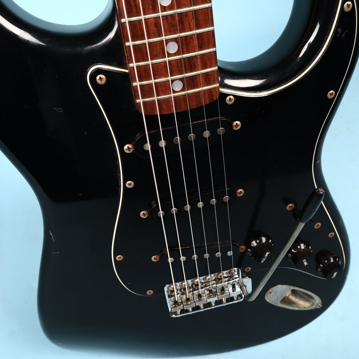 Squier by Fender '72 Reissue Stratocaster MIJ, Fujigen '83-'84 Black