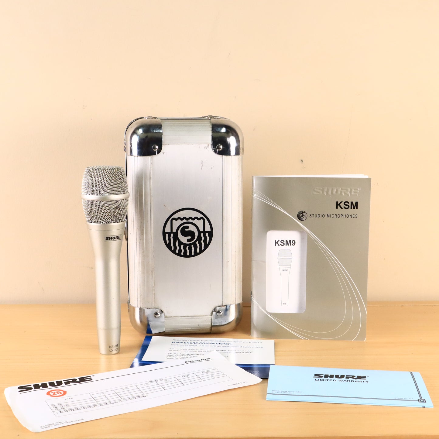 Shure KSM9 Microphone Dual Diaphragm Condenser Mic Studio
