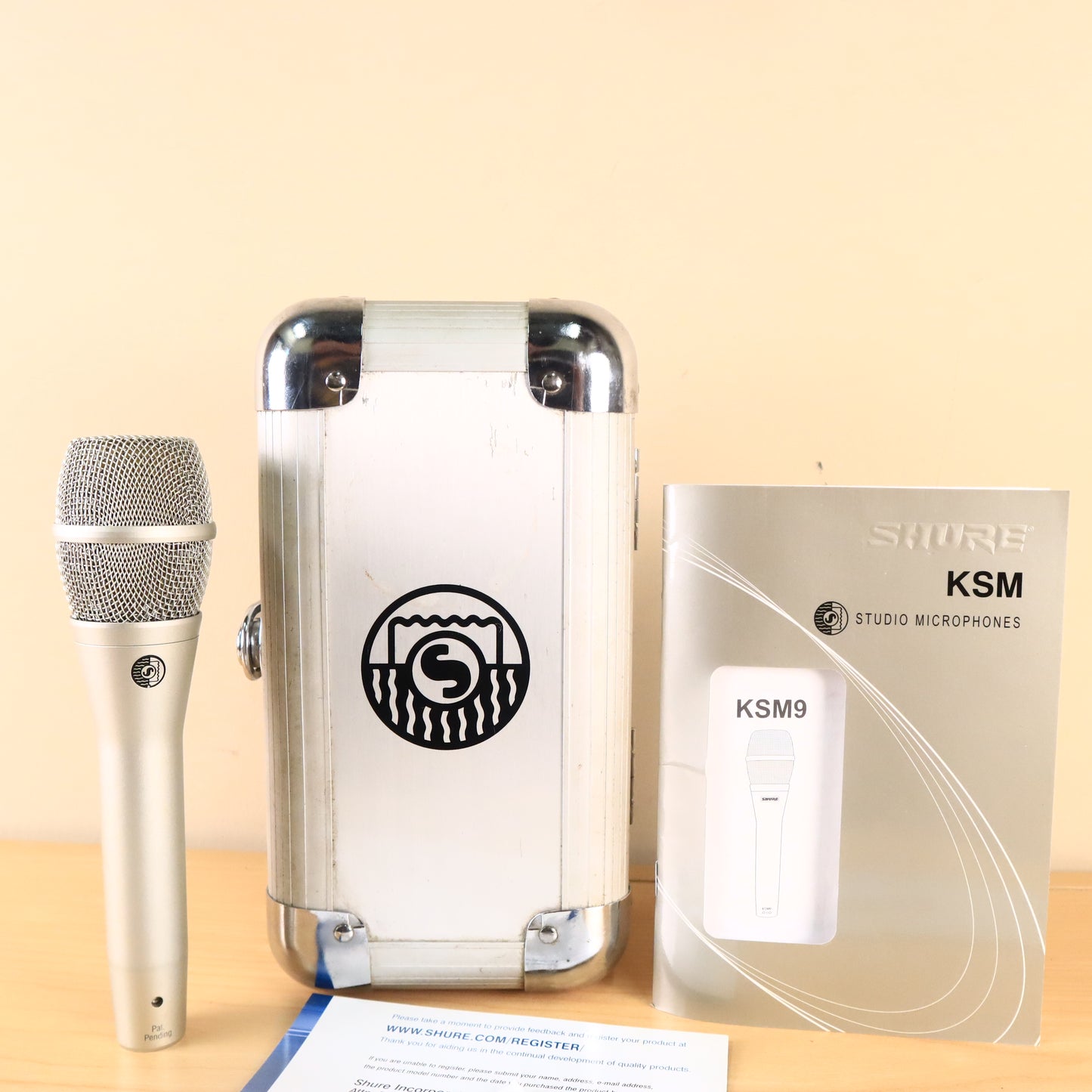 Shure KSM9 Microphone Dual Diaphragm Condenser Mic Studio
