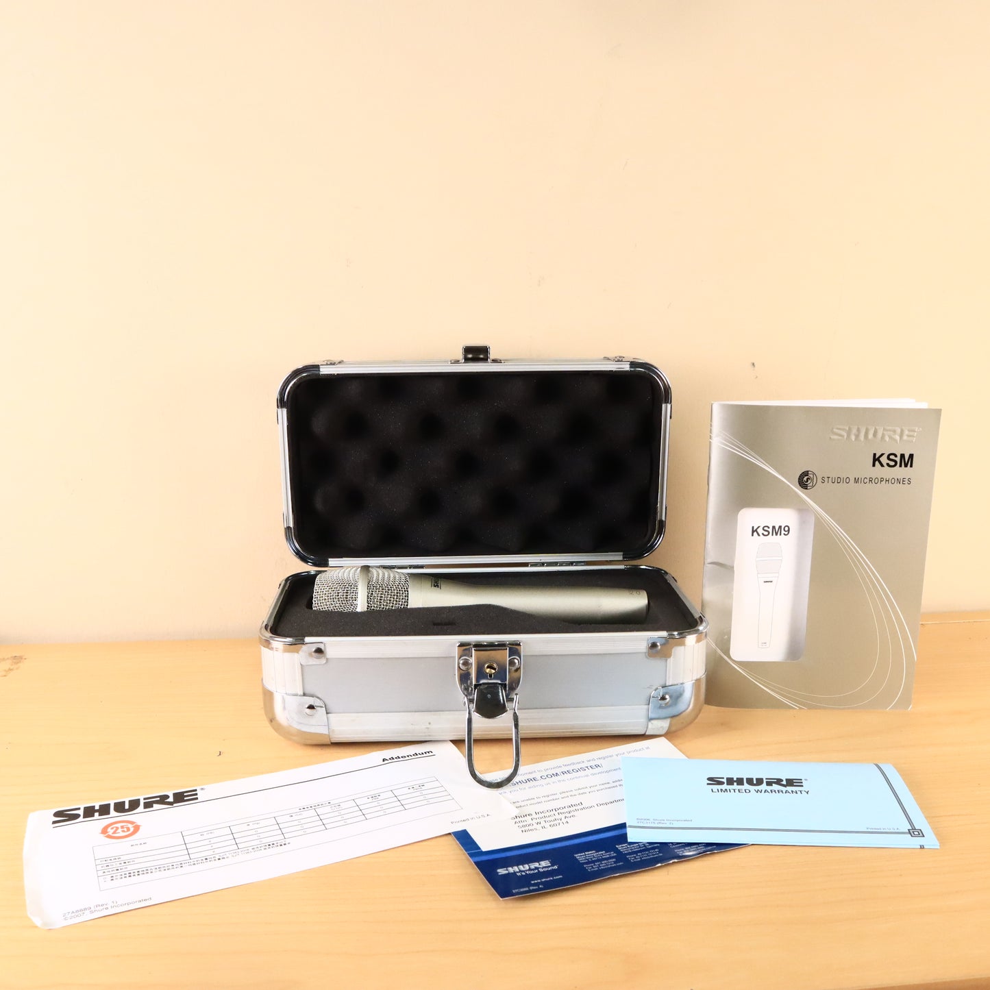 Shure KSM9 Microphone Dual Diaphragm Condenser Mic Studio
