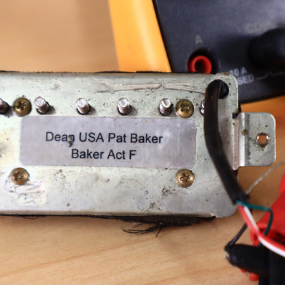 Dean USA Pat Baker "Baker Act F" Humbucker 17.34ohms