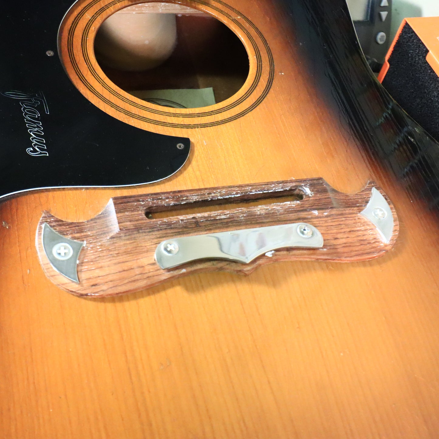 Vintage Framus Texan Sunburst Luthier Special UFix Repair