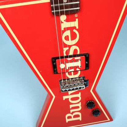 RARE 1985 Dean Budweiser Promotional Bowtie Electric Guitar