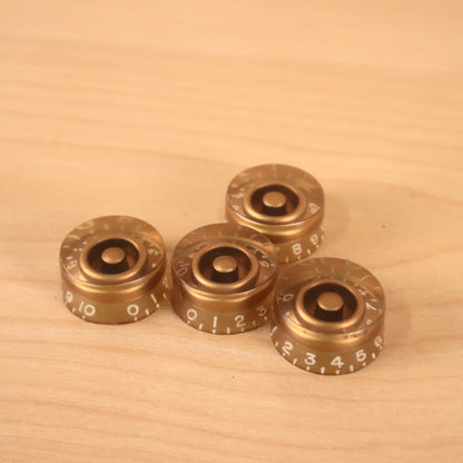 1973 Vintage Gibson Les Paul/SG/ES/L6S Control Speed Knobs Gold USA LP 1970s