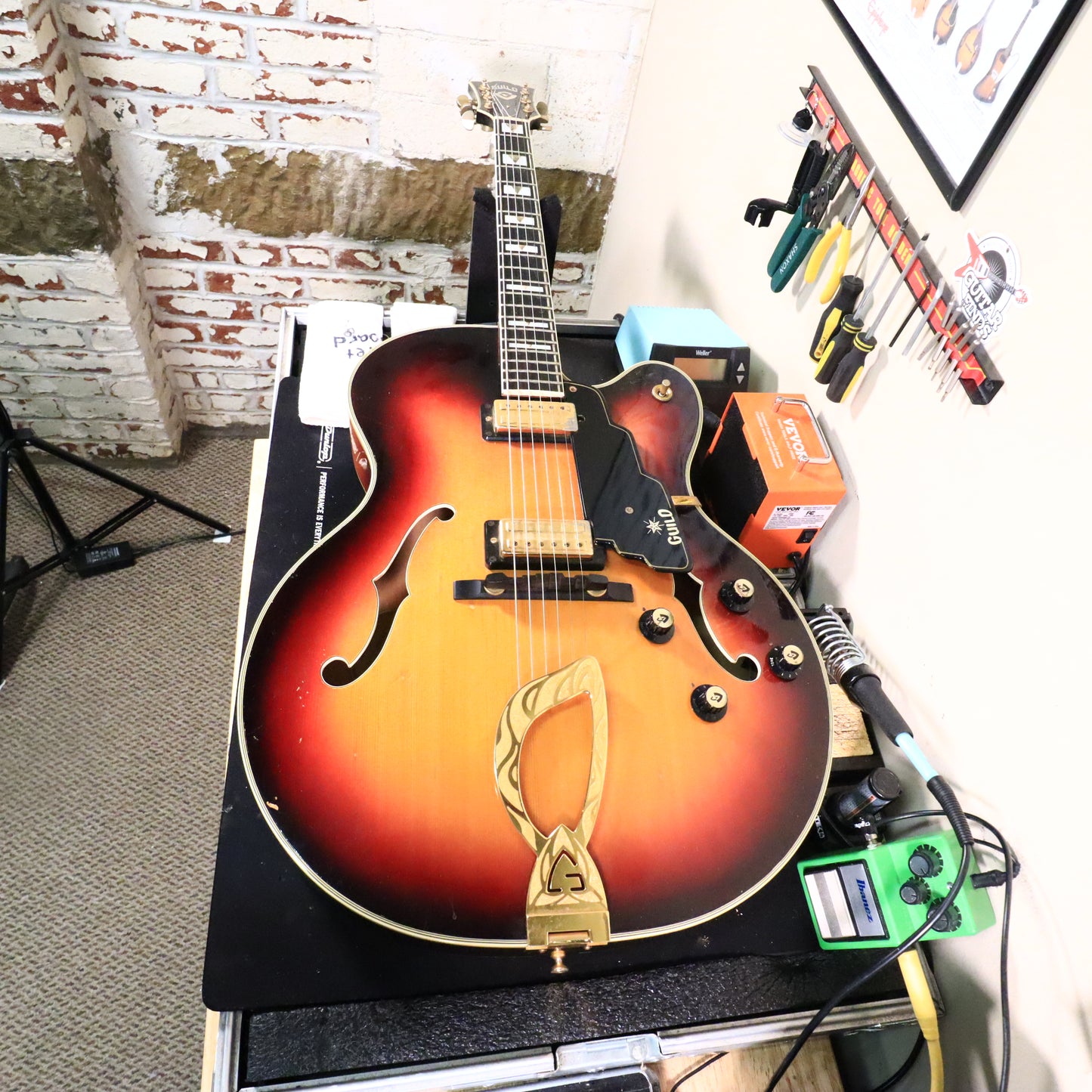 1969 Guild X-175 Manhattan Sunburst Vintage Electric Guitar