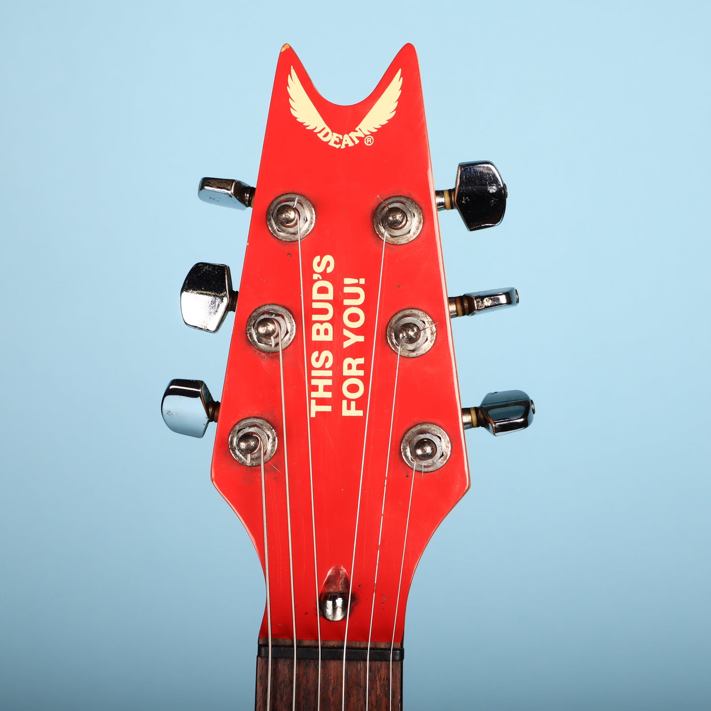 RARE 1985 Dean Budweiser Promotional Bowtie Electric Guitar