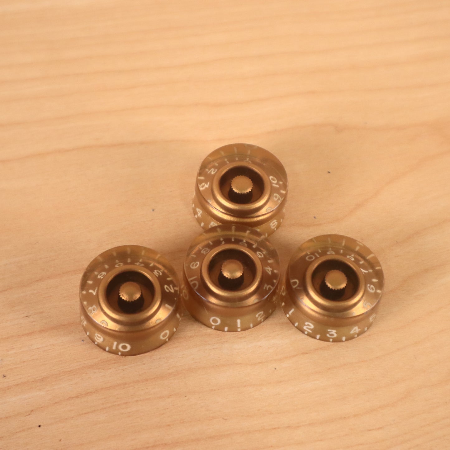 1973 Vintage Gibson Les Paul/SG/ES/L6S Control Speed Knobs Gold USA LP 1970s