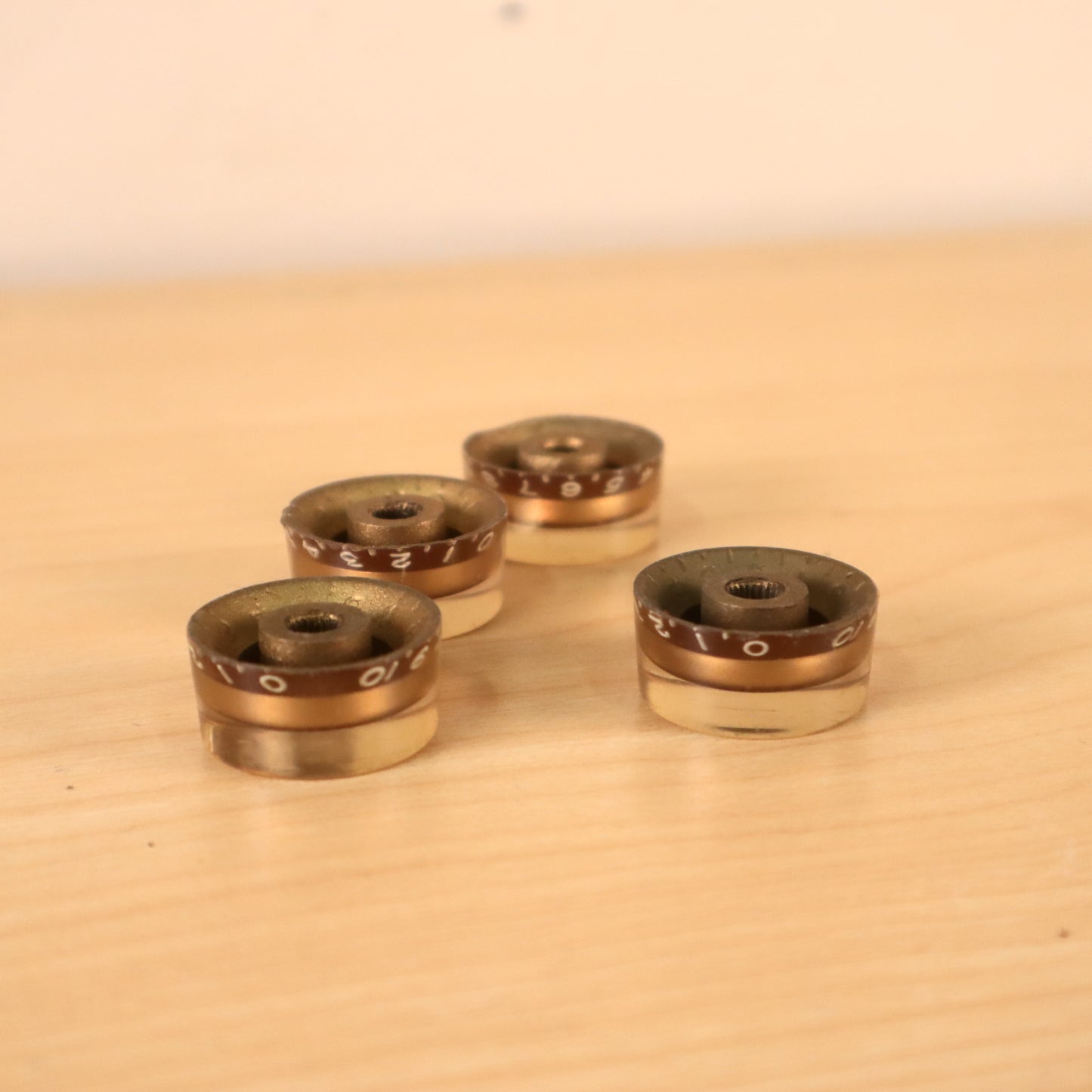 1973 Vintage Gibson Les Paul/SG/ES/L6S Control Speed Knobs Gold USA LP 1970s
