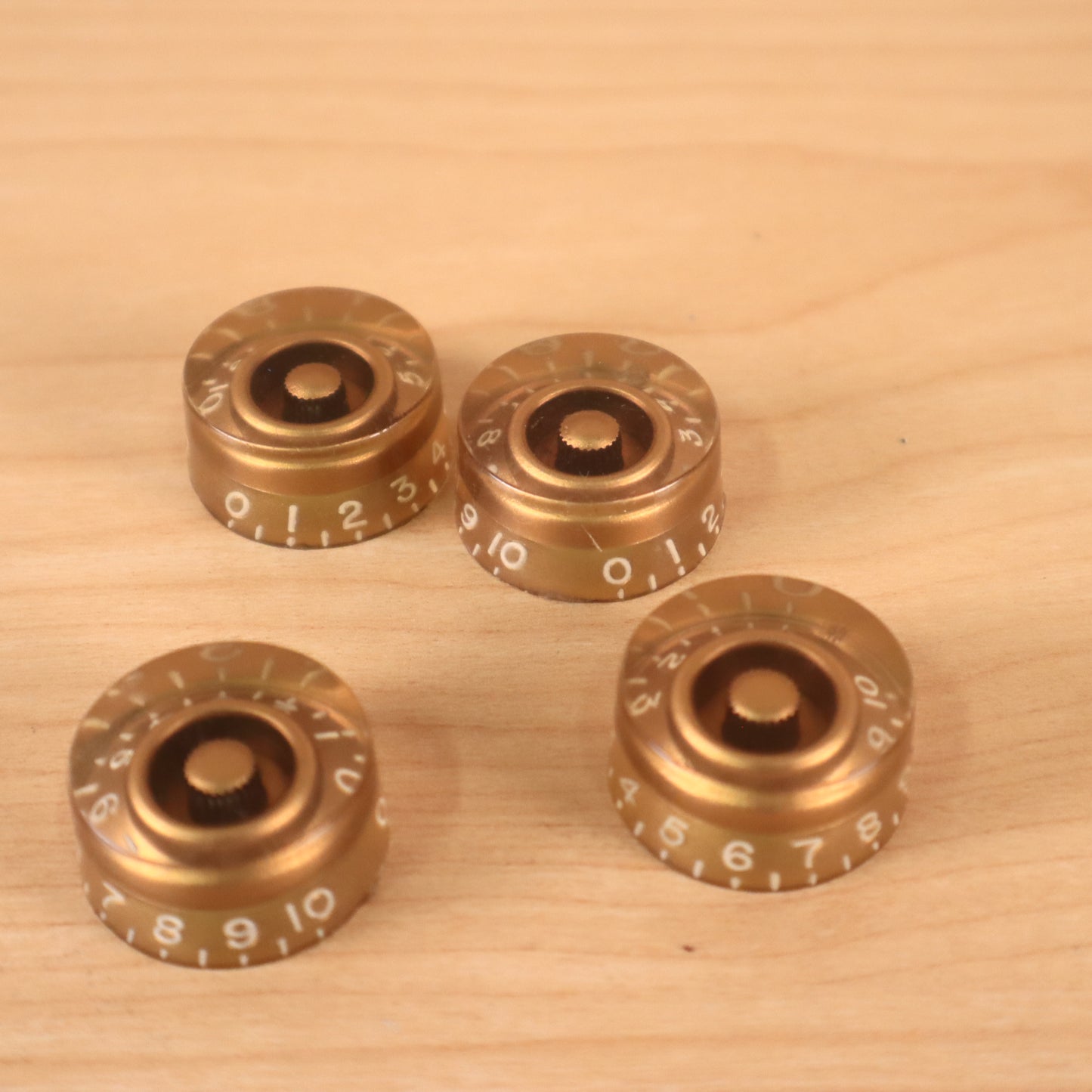 1973 Vintage Gibson Les Paul/SG/ES/L6S Control Speed Knobs Gold USA LP 1970s