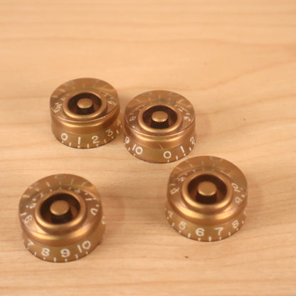 1973 Vintage Gibson Les Paul/SG/ES/L6S Control Speed Knobs Gold USA LP 1970s