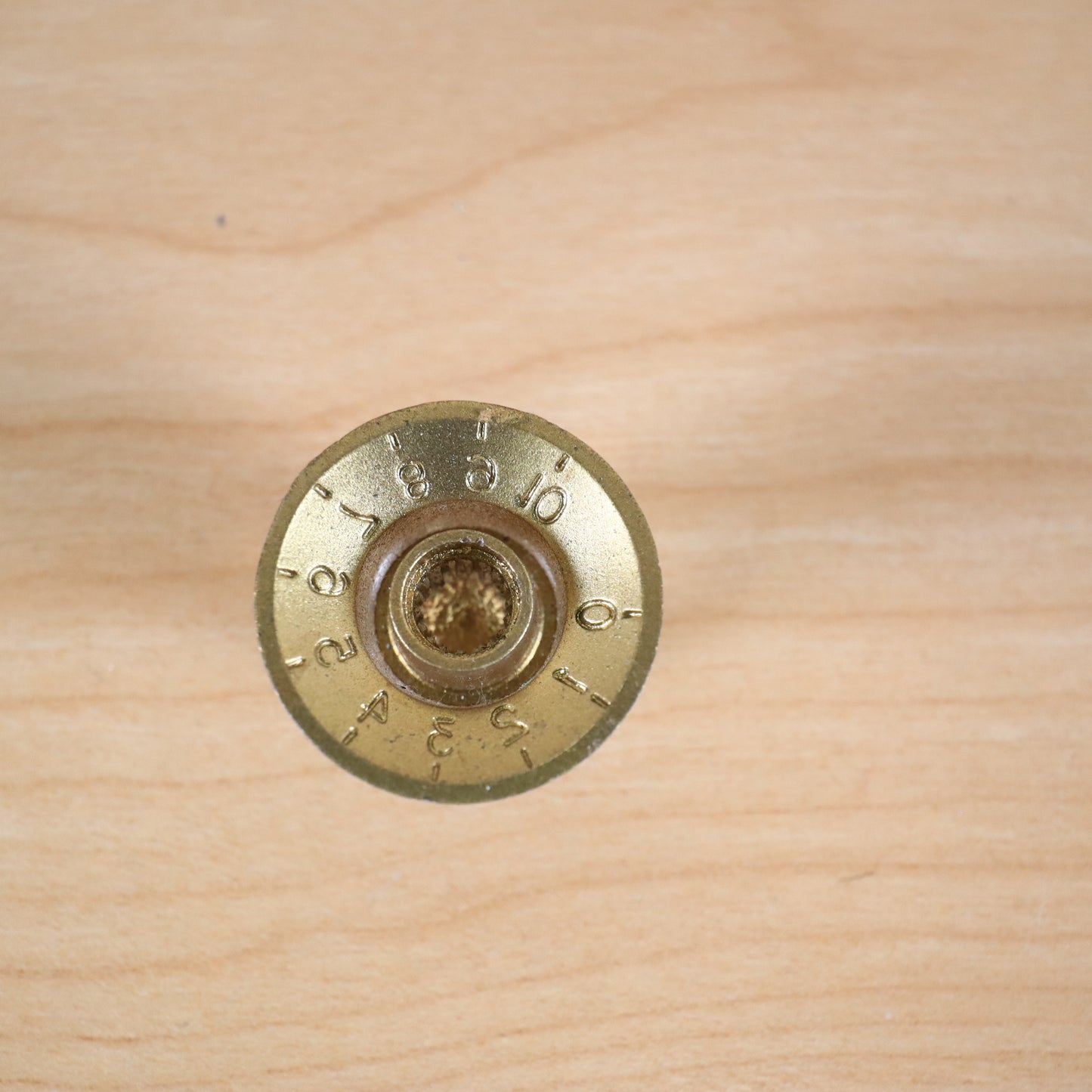 1960's Univox Teisco Guyatone Conrad - Single Gold Tone Guitar Knob