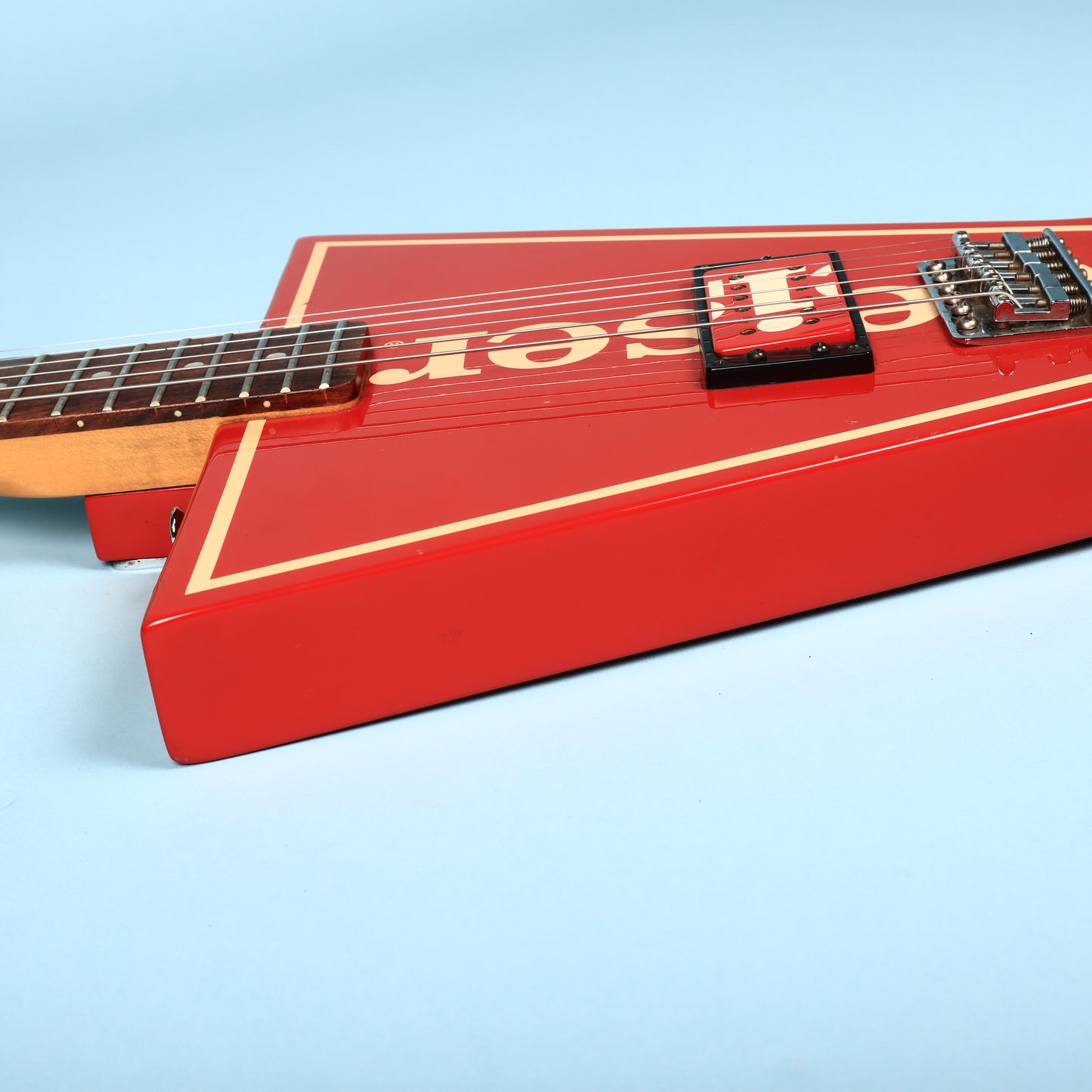 RARE 1985 Dean Budweiser Promotional Bowtie Electric Guitar