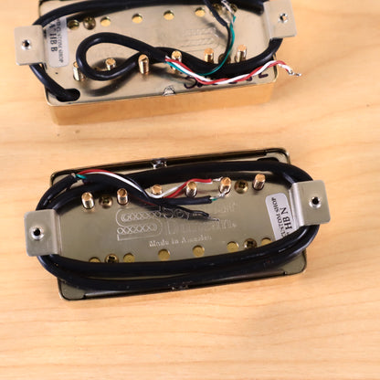 Seymour Duncan Custom Shop "A" Humbucker Set Gold Antiquities