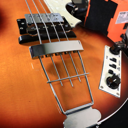 Hofner Ignition Series Short Scale Violin Bass Beatles Guitar Sunburst
