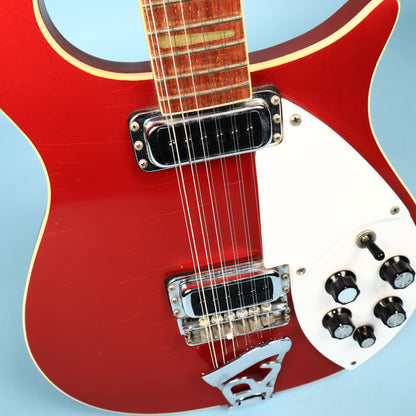 1982 Rickenbacker 620/12 String Electric Guitar Red