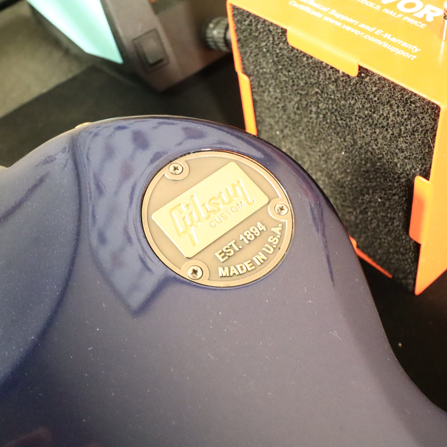 Gibson Custom Les Paul Axcess Custom Bronze Cobalt