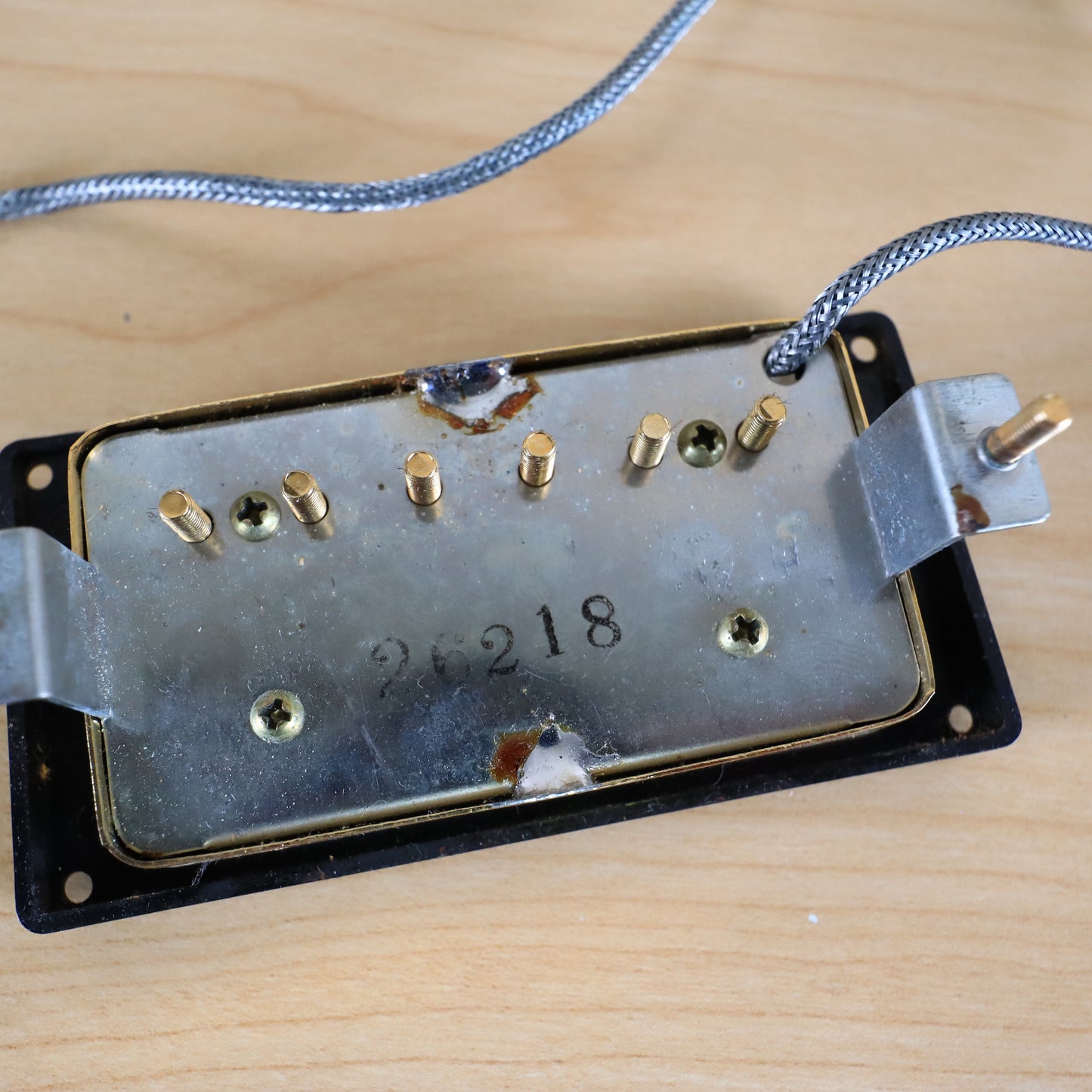 Maxon Greco Humbucker Guitar Pickup Gold 7.81 ohms Japan