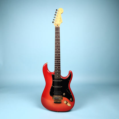 Fender Stratocaster Str-75r Electric Guitar Made in Japan Gold Floyd
