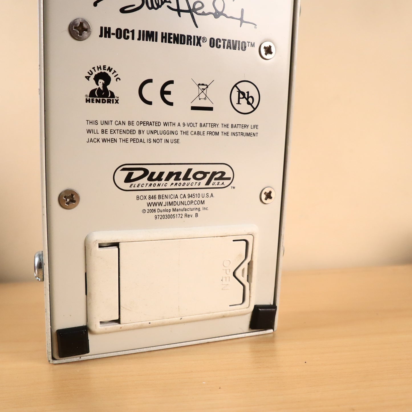Jim Dunlop Jimi Hendrix JH-OC1 OCTAVIO Used Fuzz Band Of Gypsys Era
