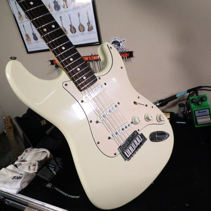 1989 Fender Stratocaster USA American White Electric Guitar