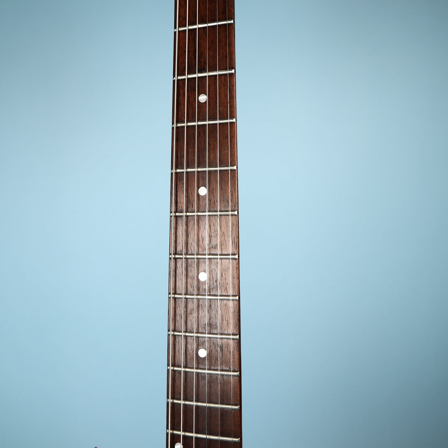 BC Rich Platinum Acrylic Transparent Red