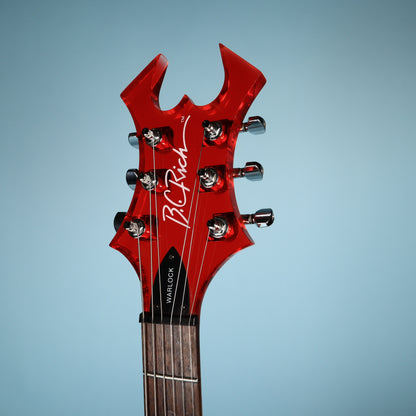 BC Rich Platinum Acrylic Transparent Red
