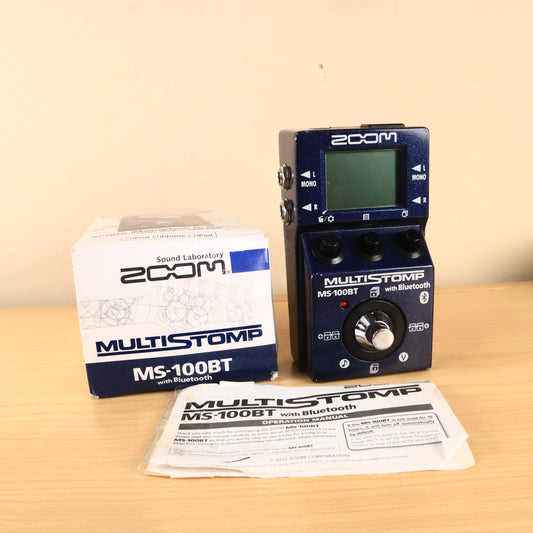 Zoom MultiStomp MS-100BT Pedal