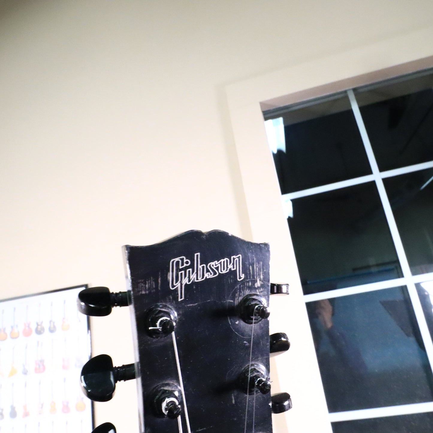 Gibson Les Paul Gothic Satin Black 2000 Electric Guitar