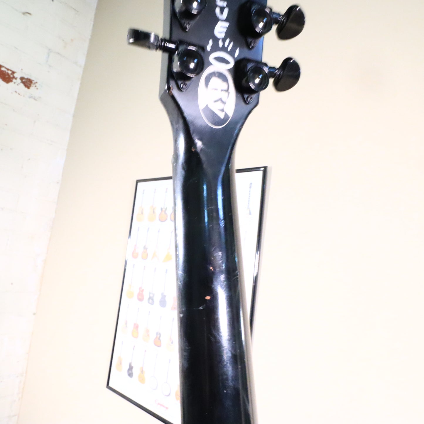 Gibson Les Paul Gothic Satin Black 2000 Electric Guitar