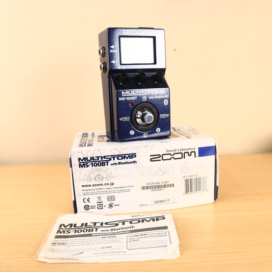 Zoom MultiStomp MS-100BT Pedal